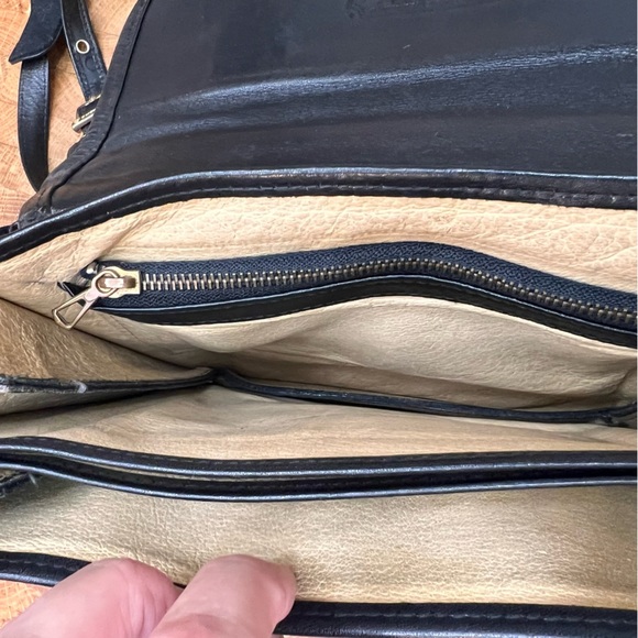 MCM Vintage Visetos Nylon Crossbody Bag Black - Picture 5 of 7